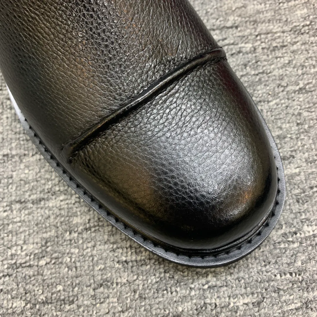 Men's shoes 💰960 🎁🎁🎁😈[Ferragamo] Men's high-top boots, the latest hot style, 1:1 original purchase quality, top quality, imported cowhide for the uppers, imported cowhide for the lining and feet, with original lightweight foam outsole, matching code 39-44, (38, 45 custom-made, non-refundable)